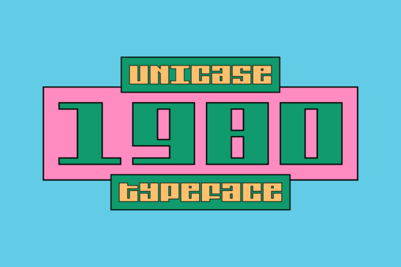 1980 Unicase: The Vintage Display Font for Handmade Brands
