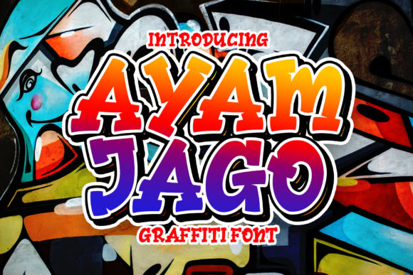 Ayam Jago: The Ultimate Display Font for Creative Makers