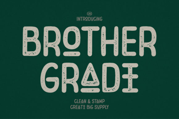 Brother Grade: The Premium Display Font for Modern Web Design