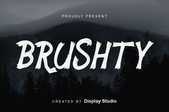 Brushty: The Urban Display Font for Scroll-Stopping Campaigns