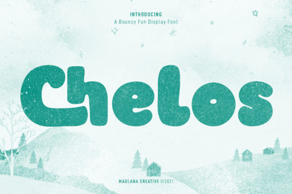 Chelos: The Bouncy Display Font for Bold Branding