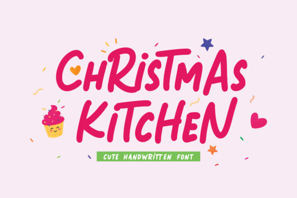 Christmas Kitchen: The Display Typeface for Festive Campaigns