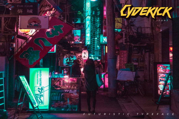 Cydekick Bold Display Font for Street-Inspired Editorial Design