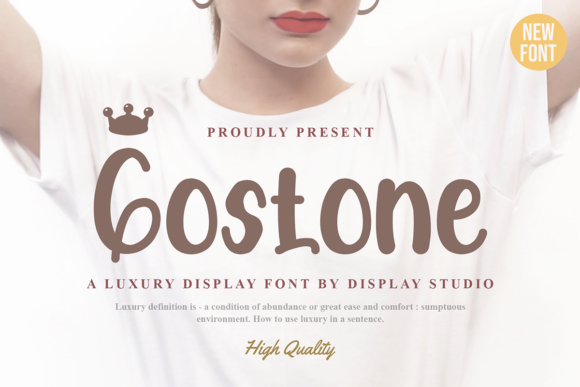 Gostone: The Bold Display Font for High-Impact Marketing