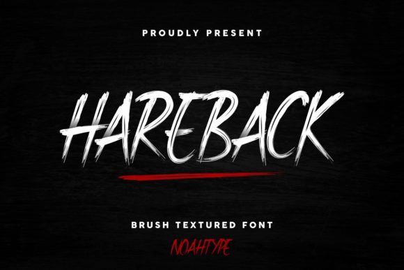 Hareback Typeface: Street Art Vibe for Bold Editorial Design