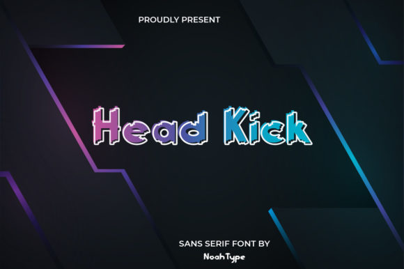 Head Kick: The Futuristic Display Font for Modern Web Design