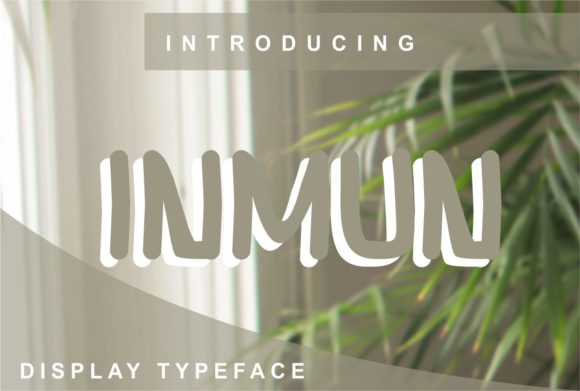 Inmun: The Clean Display Font for Modern Brand Visuals