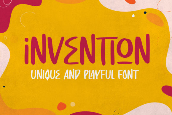 Invention: The Creative Display Font for Bold Branding
