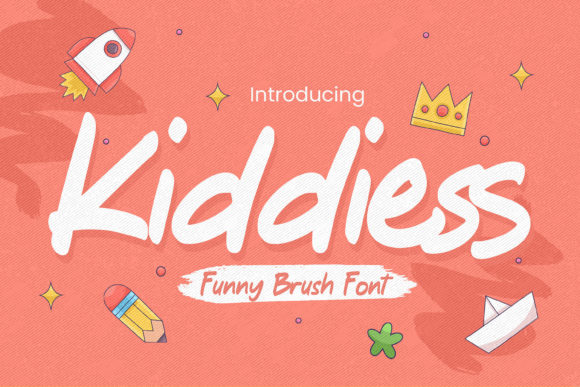 Kiddiess: The Playful Brush Font for Scroll-Stopping Brand Content