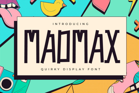 Madmax: A Quirky Bold Display Font for Modern Web Design