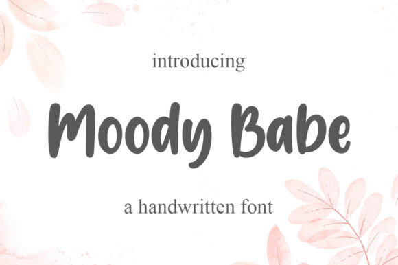 Moody Babe: The Perfect Display Font for Authentic Editorial Design