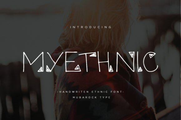 Myethnic: A Unique Display Font for Digital Branding