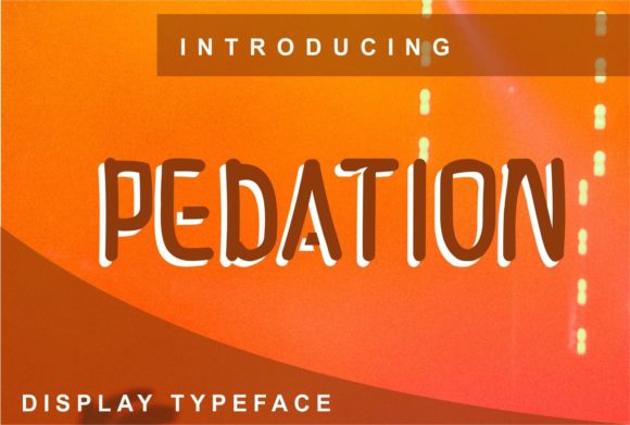 Pedation Typeface for Modern Brand Identity Projects