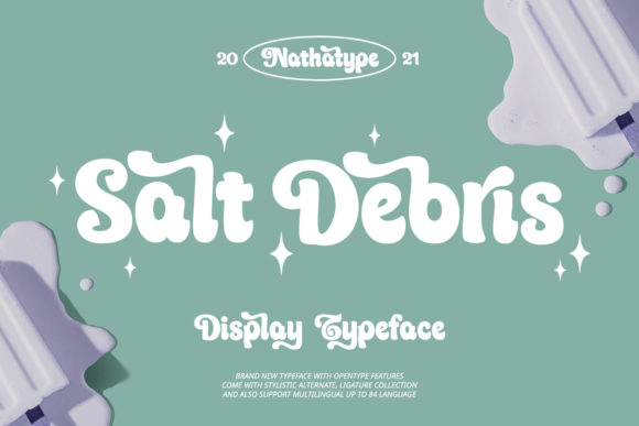 Salt Debris: The Premium Display Font for Bold Brand Campaigns