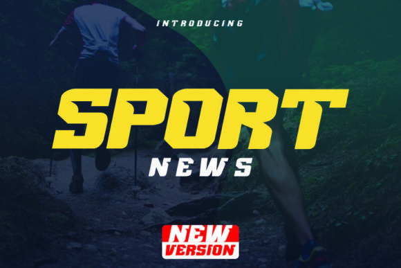 Sport News: The Bold Display Typeface for Memorable Branding