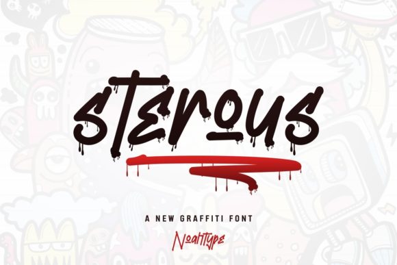 Sterous: The Creative Display Font for Bold Branding