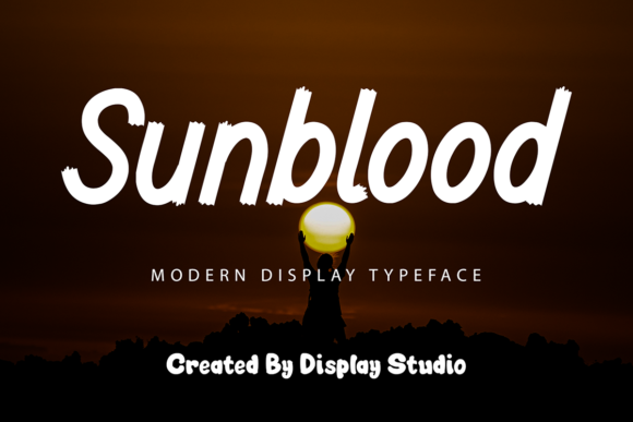 Sunblood: The Modern Display Font for Scroll-Stopping Campaigns