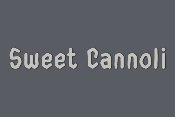 Sweet Cannoli: The Premium Display Typeface for Scroll-Stopping Visuals