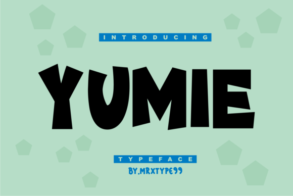 Yumie: The Thick Display Font That Elevates Handmade Goods